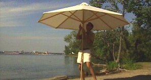 Nik makes some shade