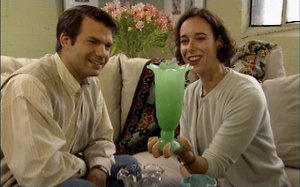 Joan shows off some Jade-ite