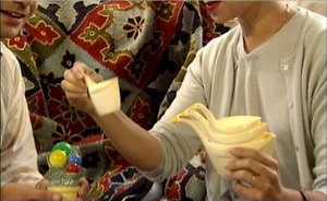 Joan and some kitchen stuff