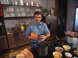 You can't watch the big game without a red hot!